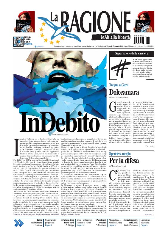 Prima-pagina-la ragione-oggi-edizione-di-oggi-20250117